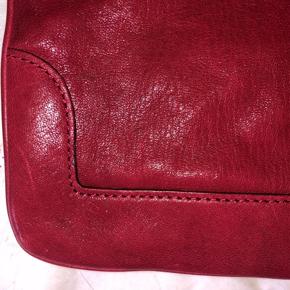 EUC L.A.M.B by Gewn Stefani red leather clutch. - Picture 12 of 13